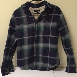 Aeropostale men plaid shirt size XS